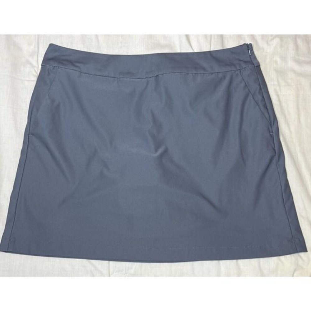 Nike Golf Dri Fit Gray Skort Size 10